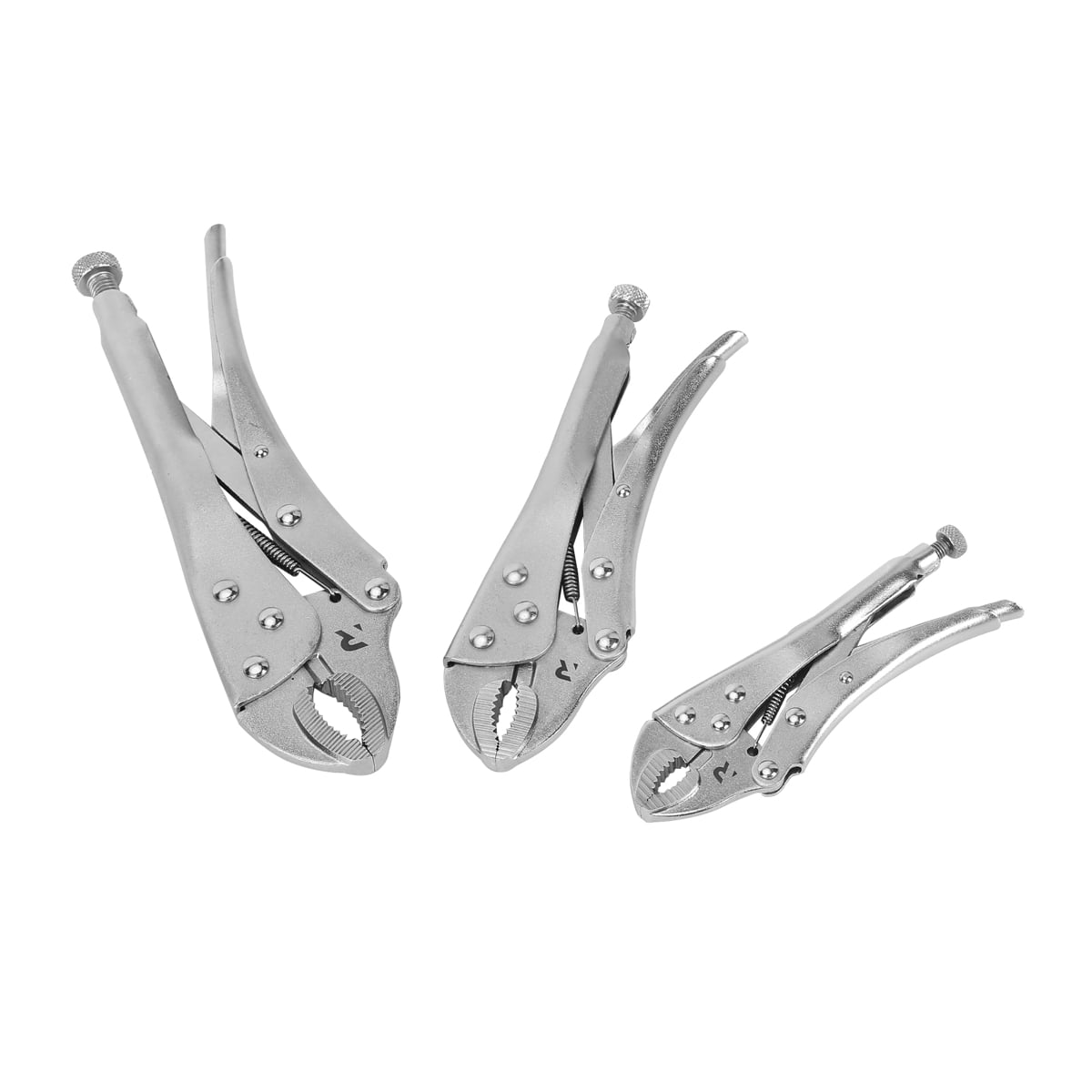 Rikä 3-Piece Professional Locking Pliers Set | 160mm 180mm 200mm